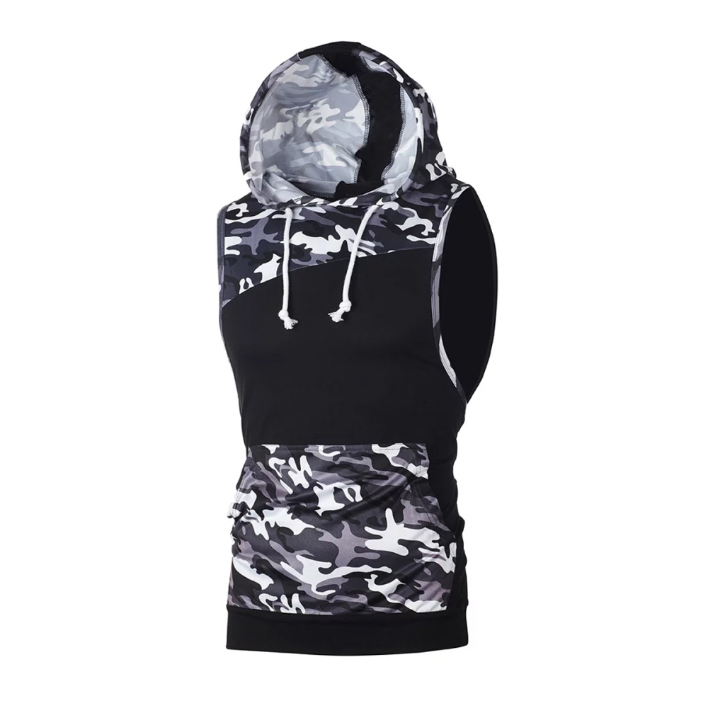 8 Sleeveless Hoodie - Image 1